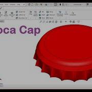 Solid Works Tutorials Coca Cola Cap Design How To Make Coca Cola Cap In Solid Work