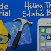 XCode 5 Tutorial Hiding The Status Bar IOS 7 Geeky Lemon Development