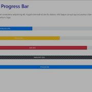 Create A Animated Progress Bar Using Only Bootstrap 4 By Ritesh Rohit