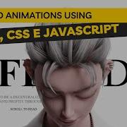 3D Animations Using HTML CSS And JavaScript Developer