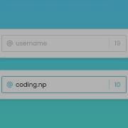 Limit Input Characters Using HTML CSS JavaScript