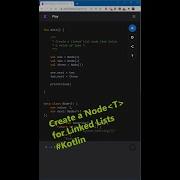 Linked List Create A Node With Generics KotlinShorts