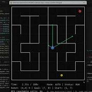 Fibonacci Maze Solving Robot Dynamic Flood Fill Algorithm