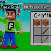 So I Added A Super Noob Mode Difficulty To Minecraft