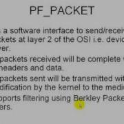2 Raw Sockets Basics Presentation 2 Tutorial Flv