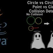 Circle Vs Circle And Point Vs Circle Collision Detection Java