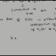 Z Transform Of The Convolution Of Two Sequences