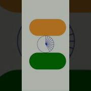 Indian Flag By Python Shorts