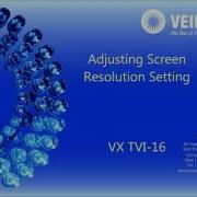 Adjusting Screen Resolution