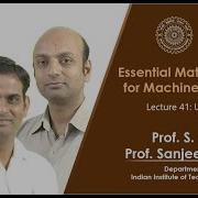 Lecture 41 Unconstrained Optimization