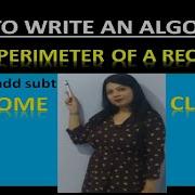 ALGORITHM HOW TO FIND OUT AREA PERIMETER OF A RECTANGLE