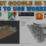 Fusion 360 How To Import Google Maps 3D Tiles
