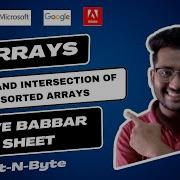 6 Union And Intersection Of Two Sorted Arrays Arrays Very Easy Solution GFG Leetcode