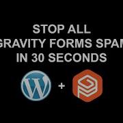 Stop ALL Gravity Forms Spam In 30 Seconds Wordpress Form