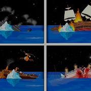 Cursed Titanics Sinking Ship Animation
