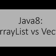 Java и структуры данных различия между классами Vector и ArrayList что выбрать