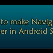Android Tutorials For Beginners How To Make Navigation Drawer Part 6