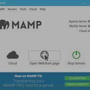 MAMP Problem Set Ports And Web Server
