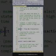 Async Network IO Wait Type