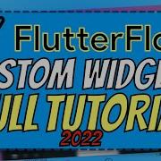 FlutterFlow Custom Widgets And Actions FULL TUTORIAL FlutterFlow Tutorial For Beginners 2022