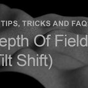 Depth Of Field Tilt Shift TouchDesigner Tips Tricks And FAQs 3