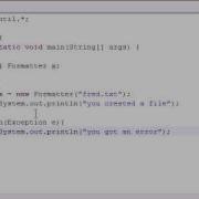 Учебное пособие по программированию на Java 79 Создание файлов