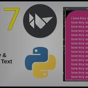 07 Scroll View And Scrollable Text In Kivy Kivy Python