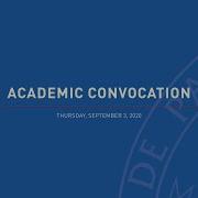 DePaul University Academic Convocation 2020