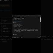 Combine Two Tables LeetCode 175 Leetcode Sql Mysql Coding Programming Shorts