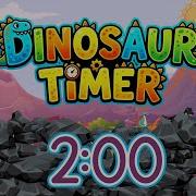 2 Minute Dinosaur Timer Kids Visual Timer