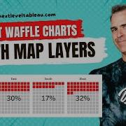 Advanced Tableau Charts Create A Waffle Chart Using Map Layers