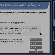 Principles For Effective Risk Data Aggregation And Risk Reporting FRM P1 Book 1 Chapter 7