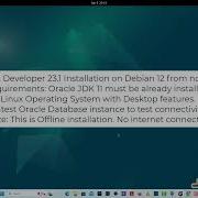 Oracle SQL Developer 23 Installation On Debian 12 And Connect Oracle Database 23c FREE