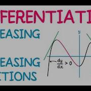 Differentiation Increasing And Decreasing Functions