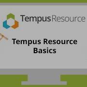 Tempus Resource Basics