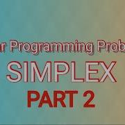 LPP SIMPLEX METHOD PART 2 Management Science M Com BBA