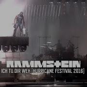 Rammstein Ich Tu Dir Weh Live At Hurricane Festival 2016