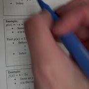 Algebra 1 Function Notation Notes
