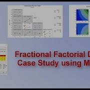 Fractional Factorial Design In Minitab