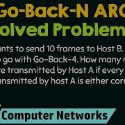 Go Back N ARQ Solved Problem 2