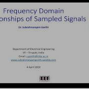 DSP Lecture 7 Frequency Domain Relationships Of Sampled Signals Sampling Part 2