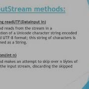 76 DataInputStream Class