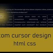 Creating Custom Cursors CSS Only And JavaScript Awesome Cursor Animation With CSS Javascript