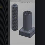 How To Assemble Threads In Solidworks Solidworksthread Solidworkktotorial