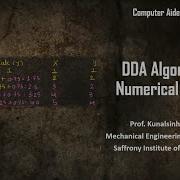 DDA Algorithm Digital Differential Ananlyser Numerical Steps DDA