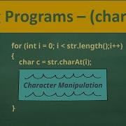 Solve Any String Program Character Manipulation