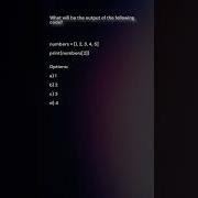 Python MCQ Quiz Comment Your Answer Shortsfeed Shorts Short Python Pythonprogramming