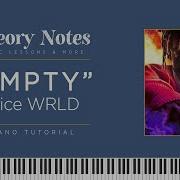 Juice WRLD Empty Piano Tutorial
