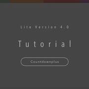 Lite Version 4 0 Countdownplus
