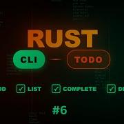 Rust CLI To Do App Part 6 Make Tasks Persistent With SQLite Rusqlite
